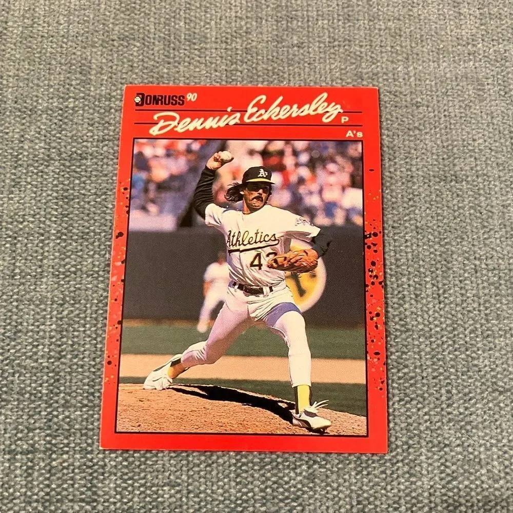 1990 Donruss Oakland A's Baseball Card Trading Card